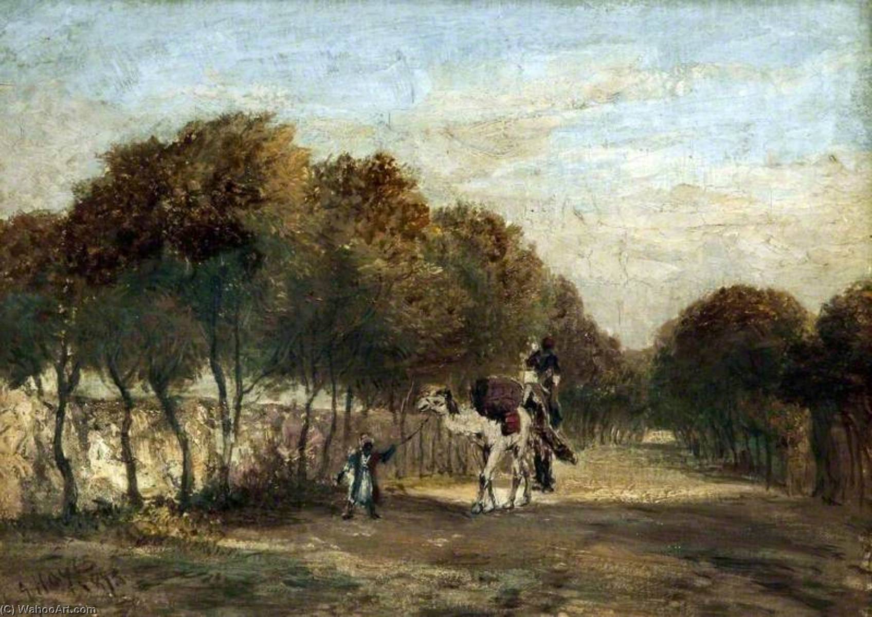 Landscape And Camel — George Hayes