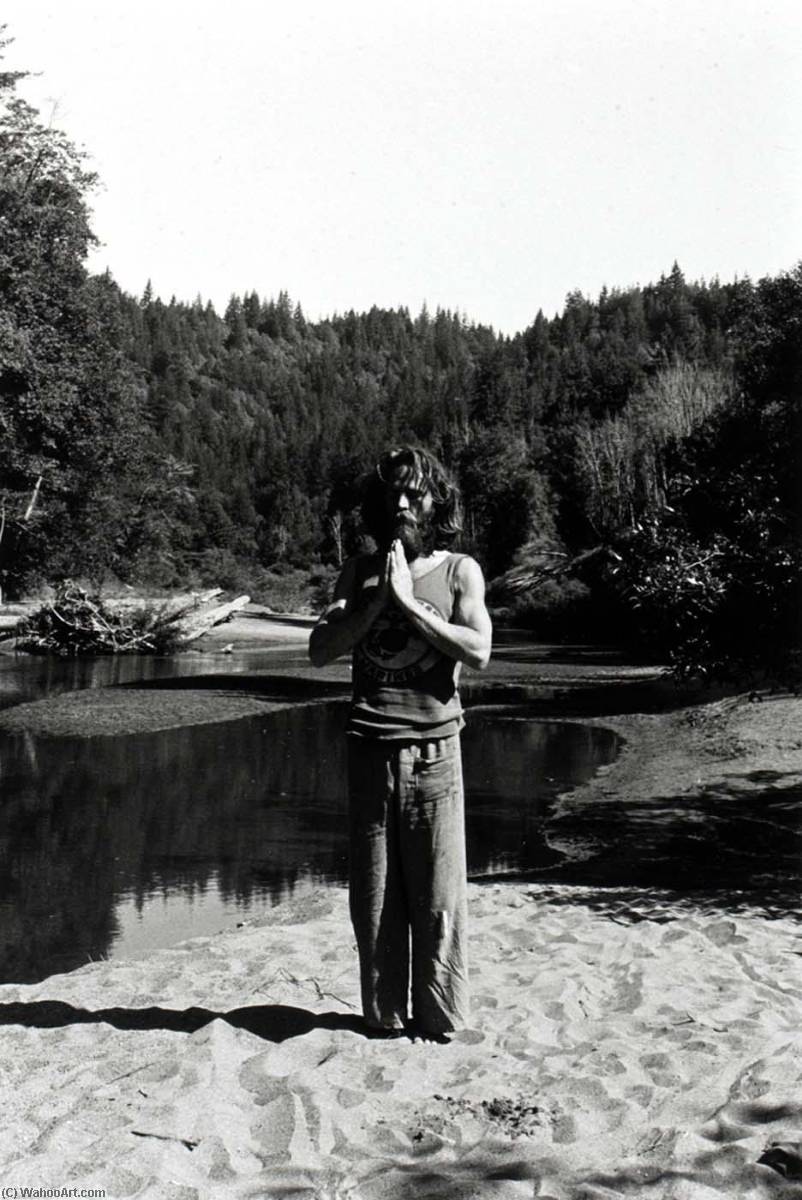 Navarro River (standing Man Meditating) — Alvin Lieberman