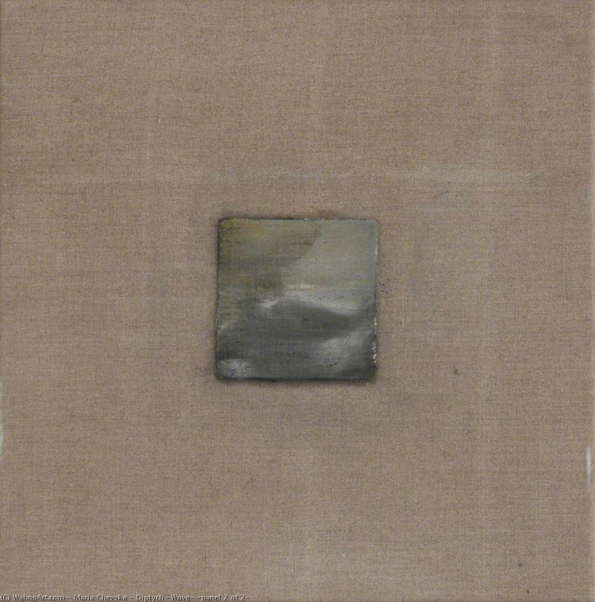 Diptych (wove) (panel 2 Of 2) — Maria Chevska