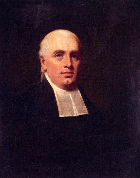 Portrait Of The Rev. William Paul — Henry Raeburn Dobson