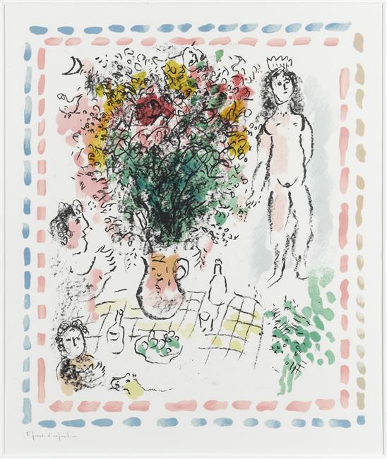 The Bouquet Of Queen — Марк Шагал