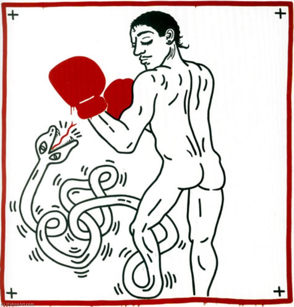 Portrait Of Macho Camacho — Keith Haring