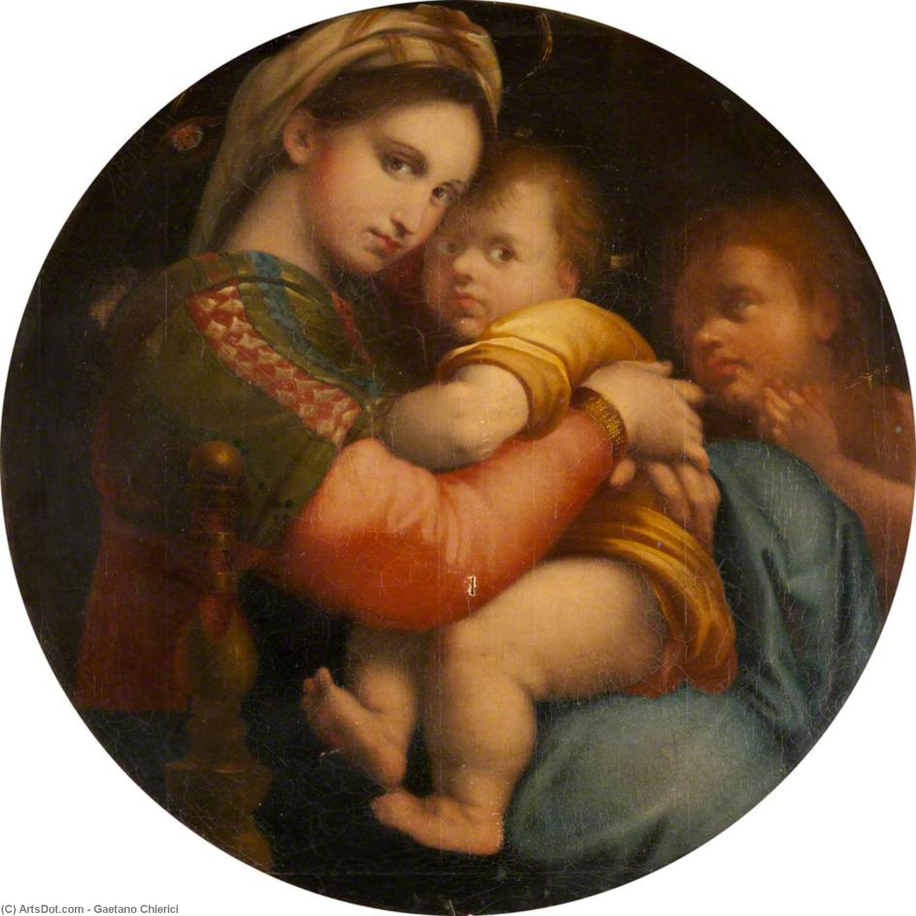 The Madonna Of The Chair — Gaetano Chierici