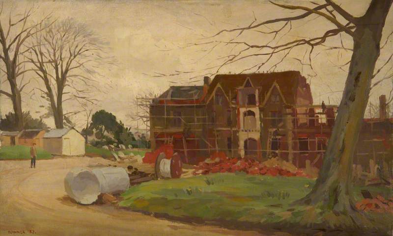 The Rebuilding Of Hinton Ampner The South Front — Donald Chisholm Towner