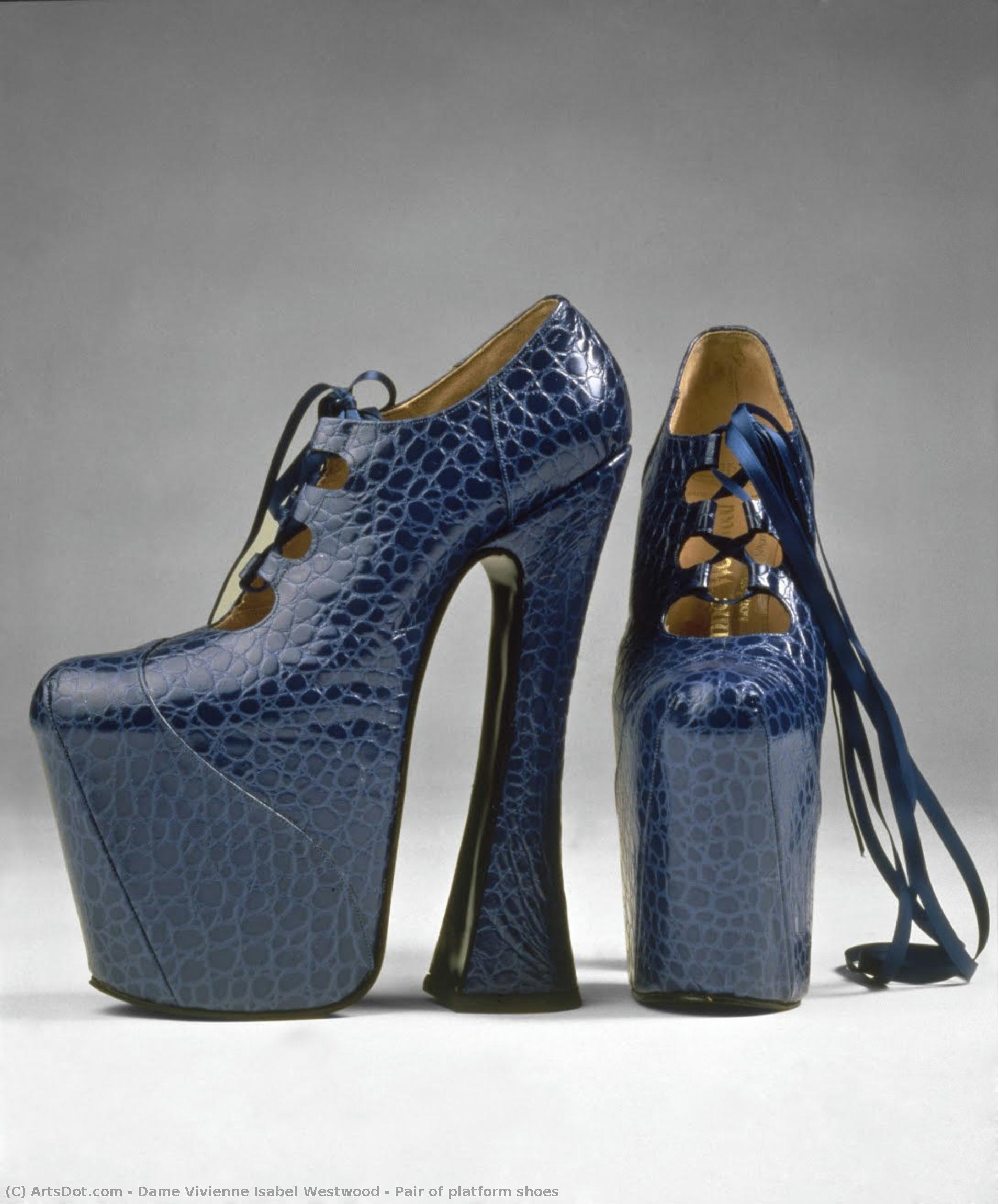 Pair Of Platform Shoes — Dame Vivienne Isabel Westwood