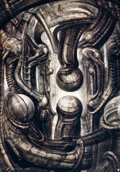 Hr Giger Biomechanicallandscape - (006) — H.r. Giger