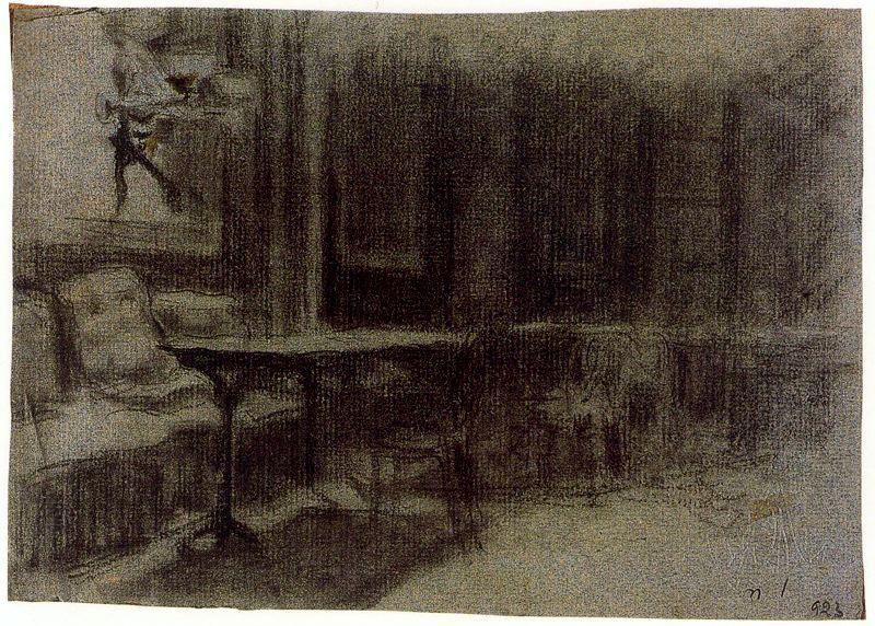 Interior Of A Café — Hermen Anglada Camarasa