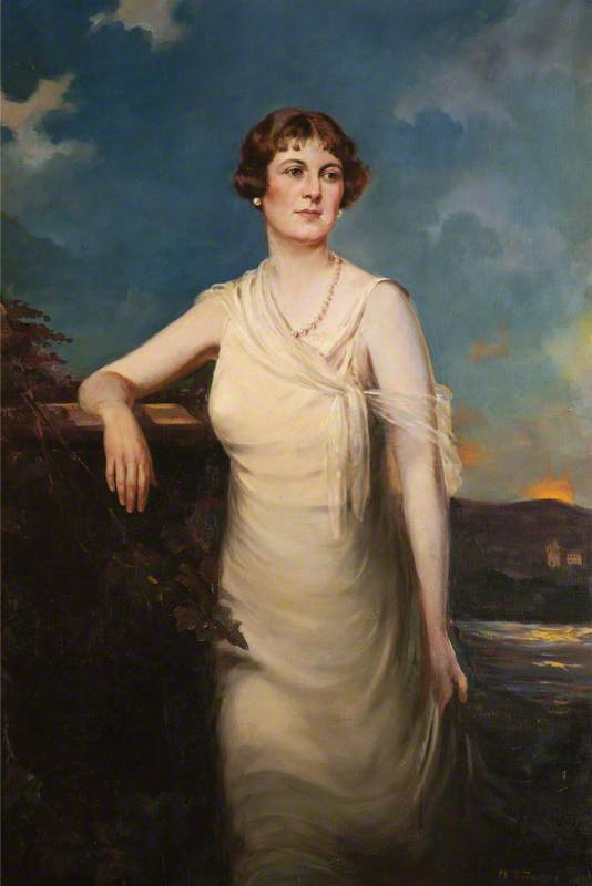 Sybil Crozier Smith (d.1960), Wife Of Major General Sir James Lauderdale Gilbert Burnett Of Leys, 13th Bt — Mario Grixoni