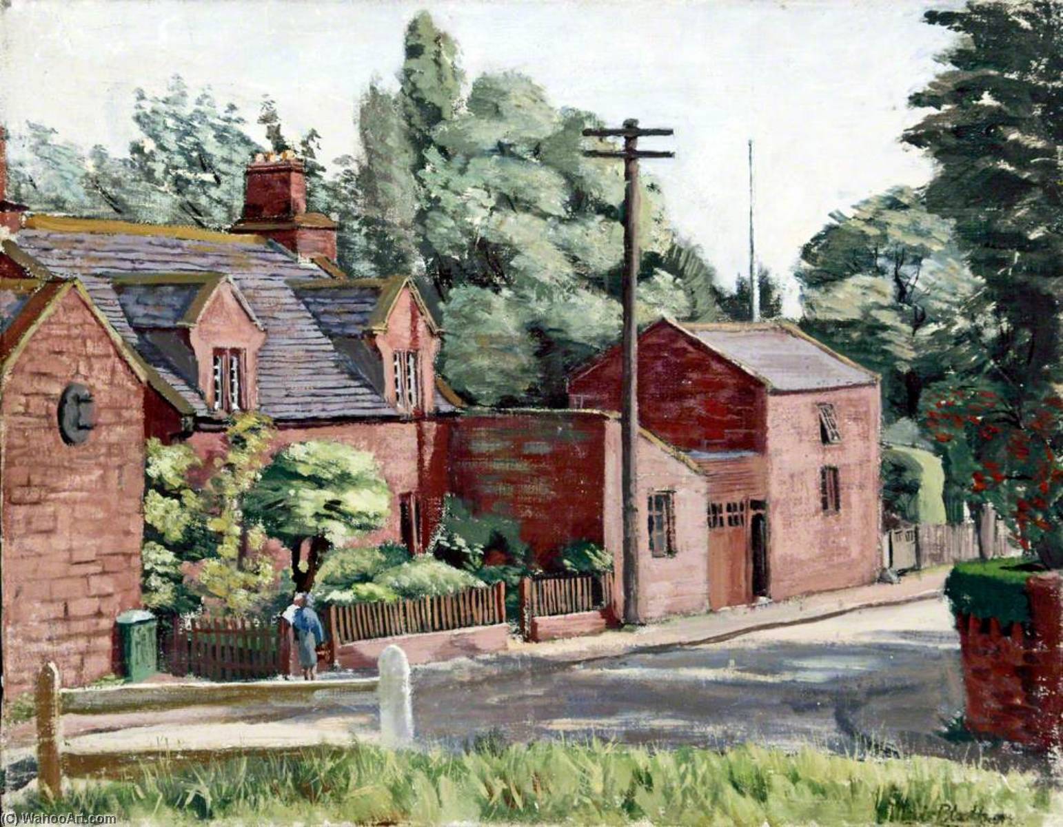 Red Brick Cottages — Mavis Blackburn