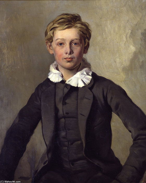 Portrait Of Count Haubold Von Einsiedel — Ferdinand Von Rayski