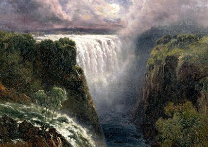 A View Of Victoria Falls — Edward Henry Holder