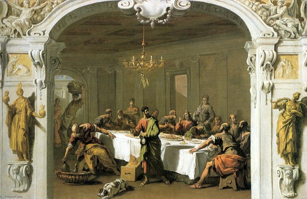 Last Supper — Себастьяно Риччи