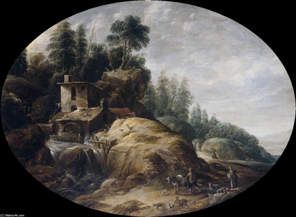 Landscape With Watermill — Gillis I Peeters