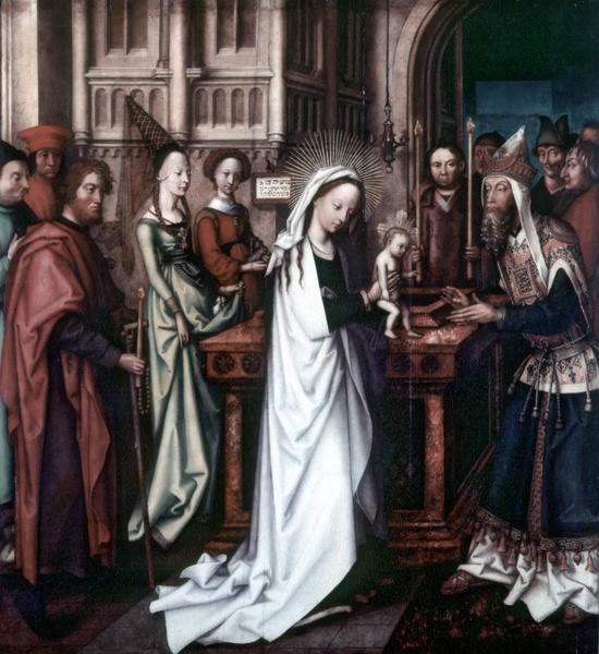 Teile Vom Hochaltar Der Frankfurter Dominikanerkirche (fragment) — Hans The Elder Holbein