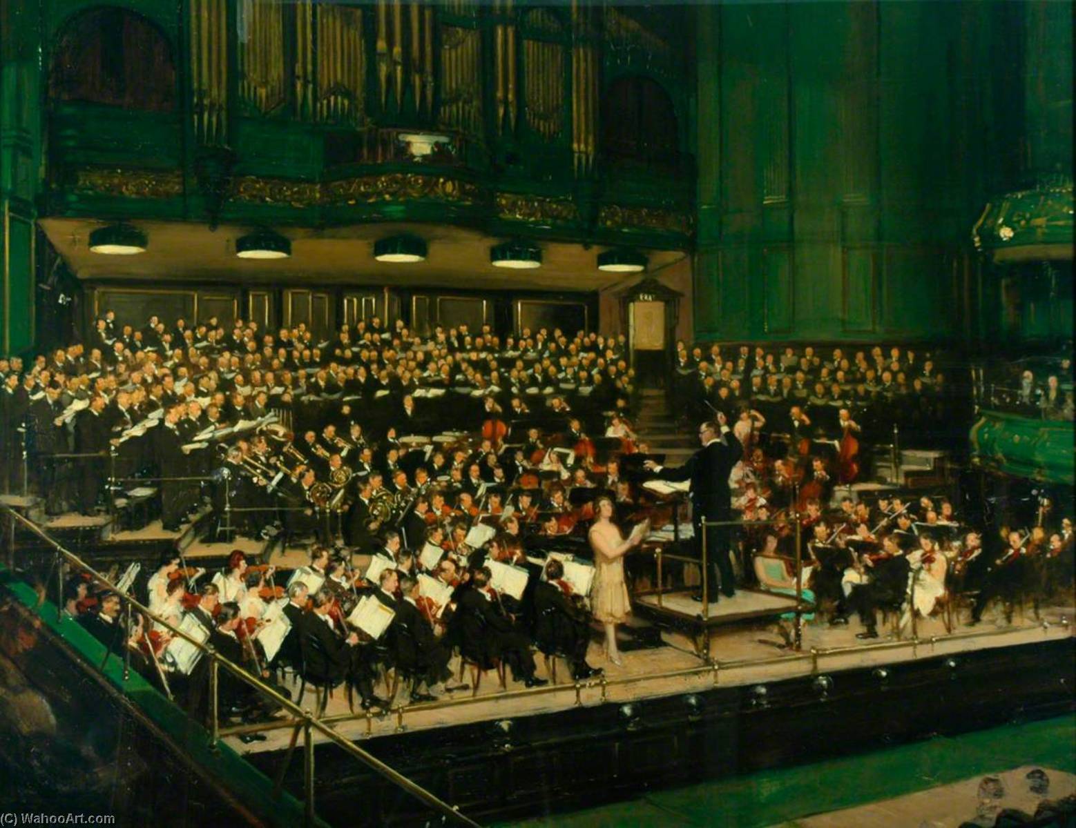 Lner Musical Society At Queen's Hall, London — Frederick William Elwell