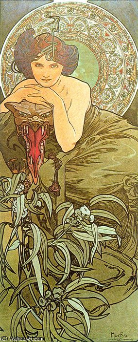 Untitled (3145) — Альфонс Муха