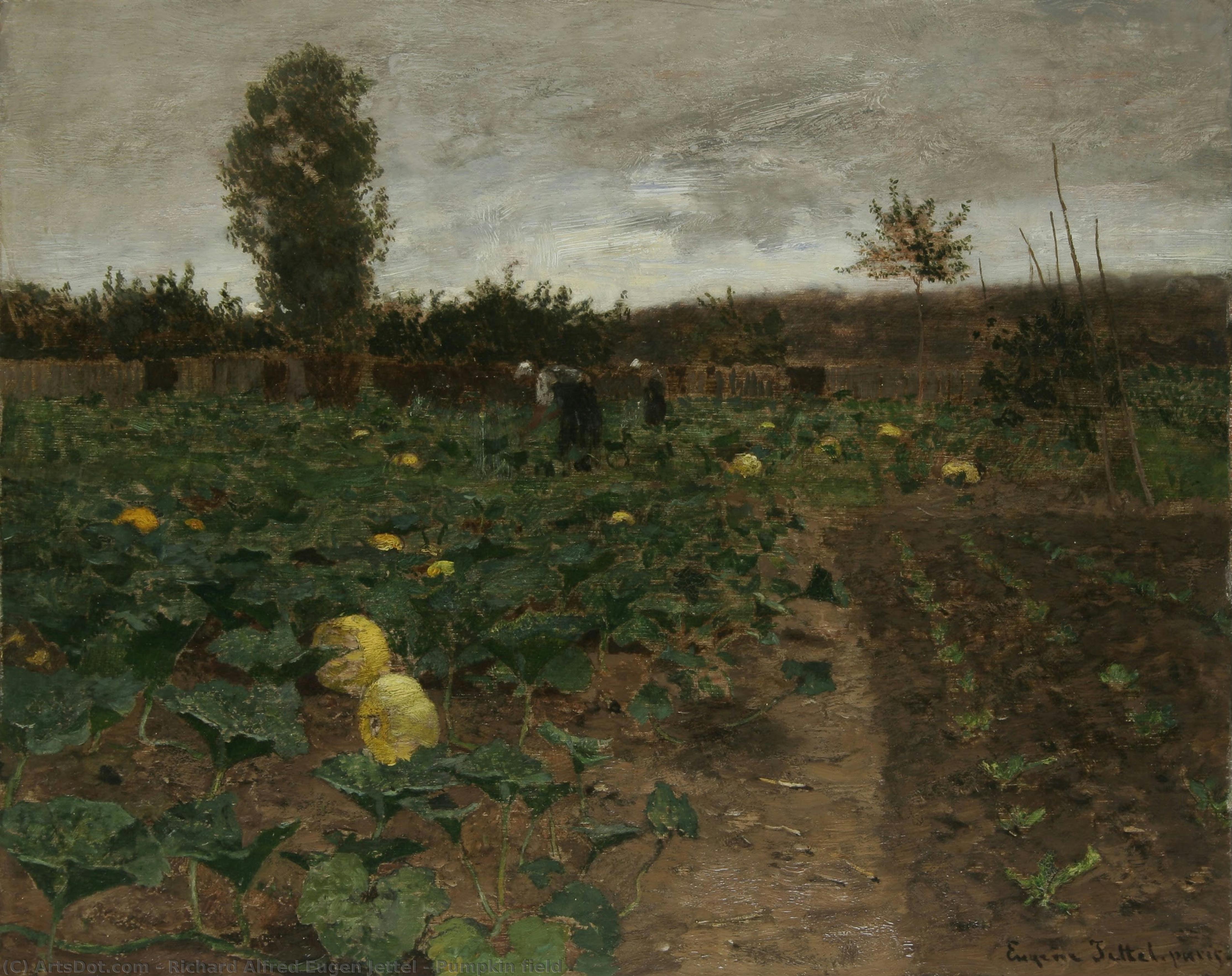 Pumpkin Field — Richard Alfred Eugen Jettel