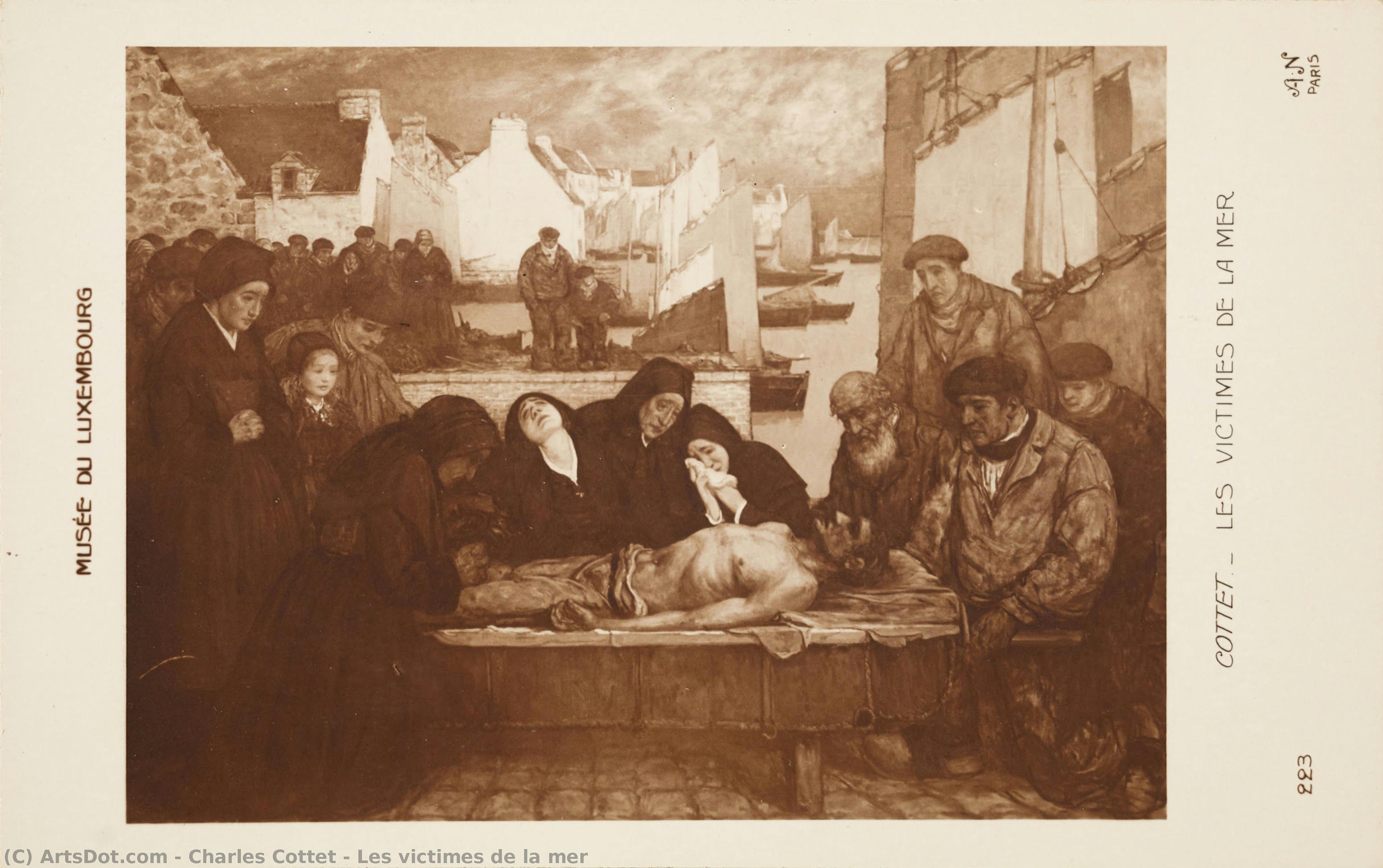 Les Victimes De La Mer — Charles Cottet