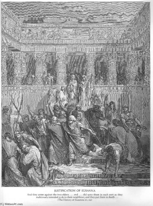 The Justification Of Susanna — Paul Gustave Doré