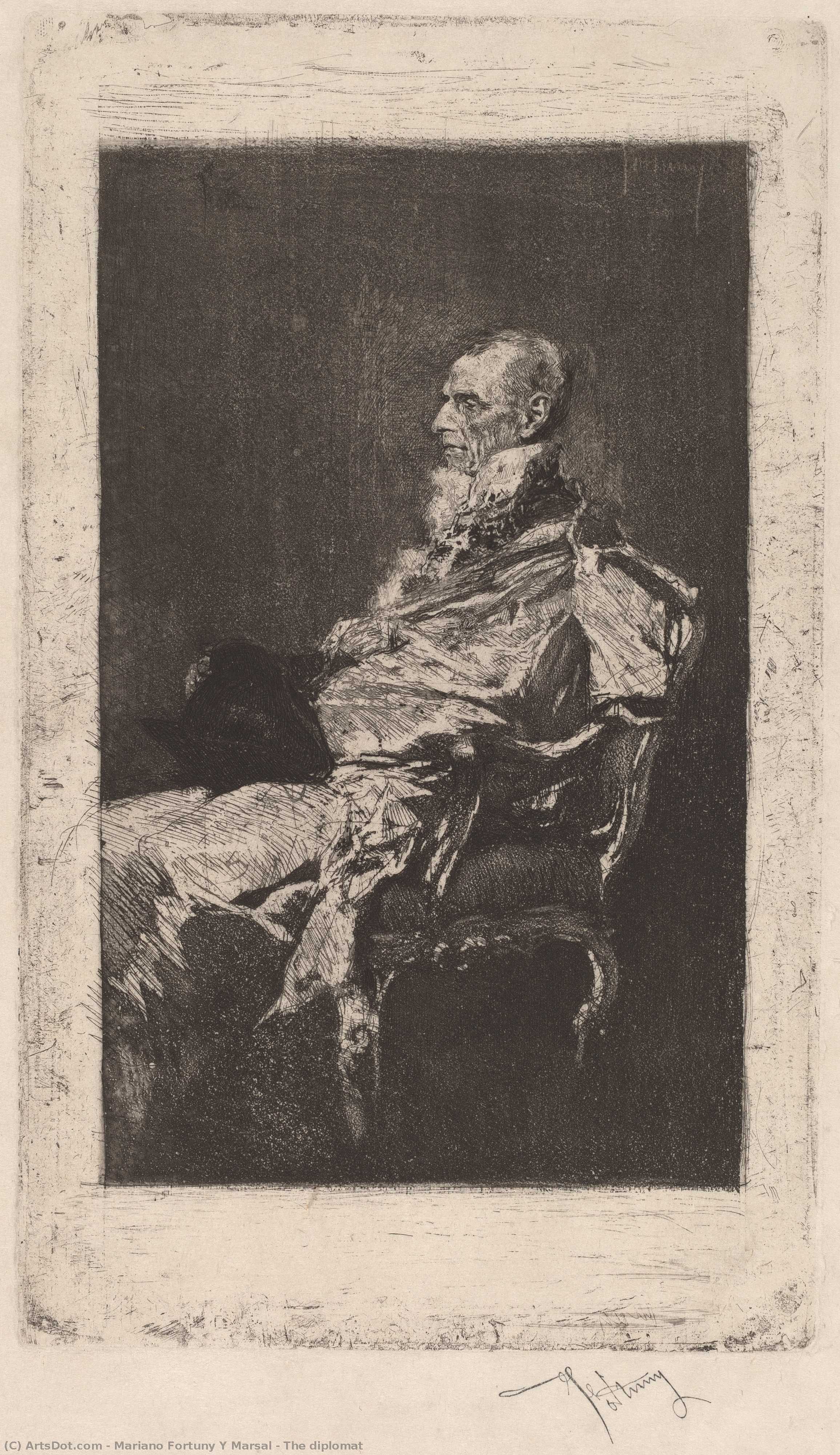 The Diplomat — Mariano Fortuny Y Marsal