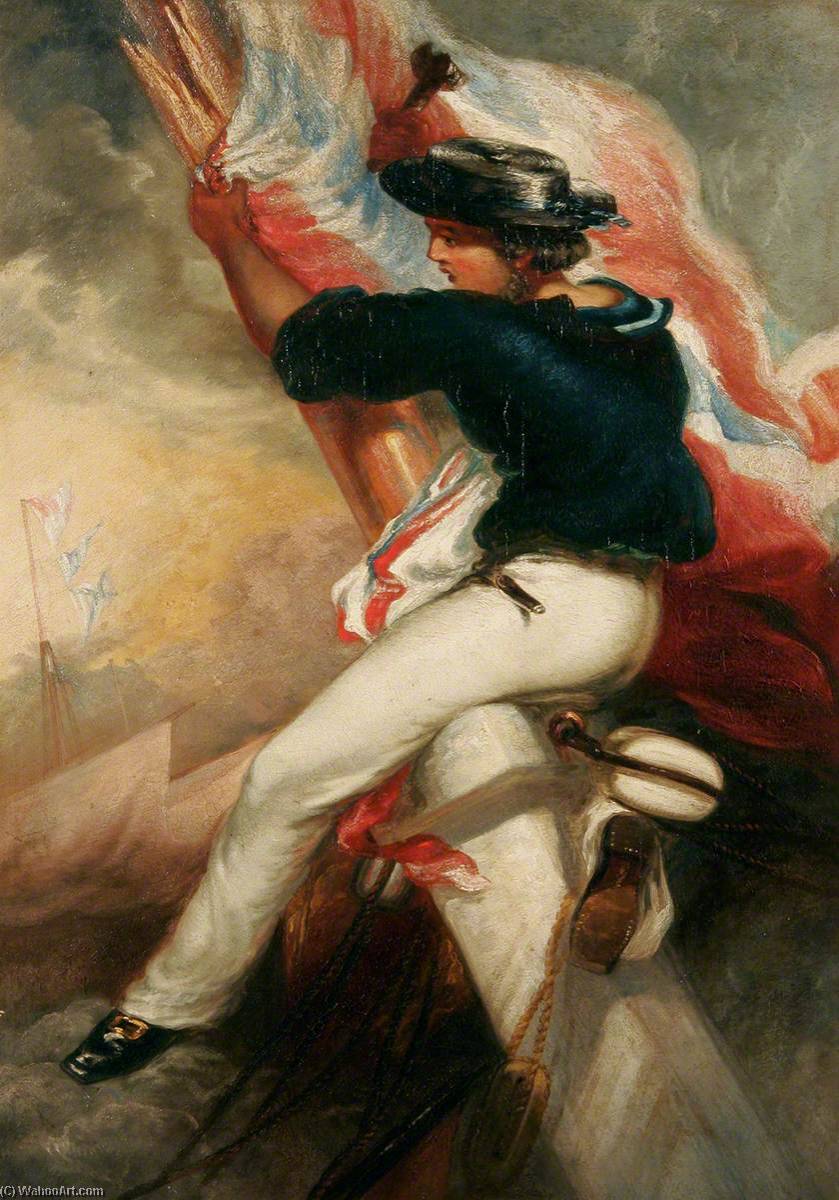 'the Colours Of Old England He Nail'd To The Mast' — Henry Baines