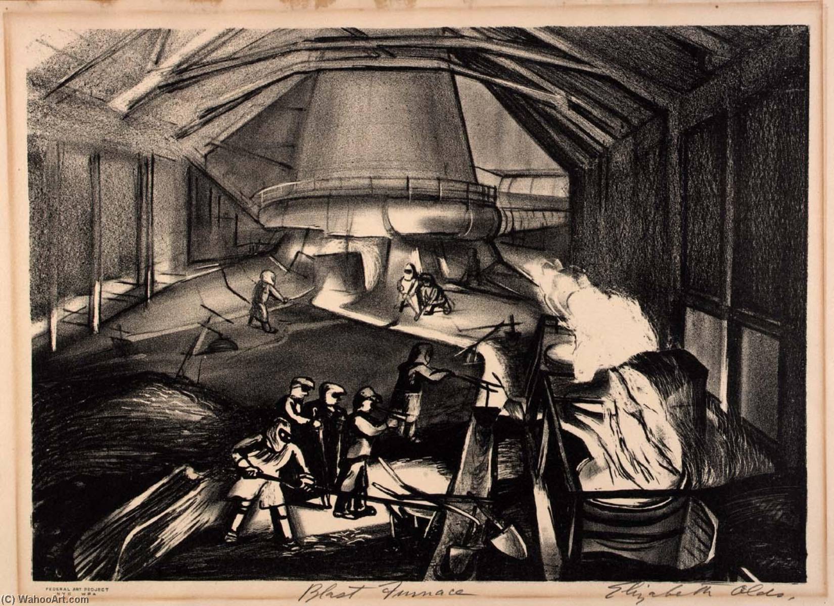Blast Furnace — Elizabet Olds