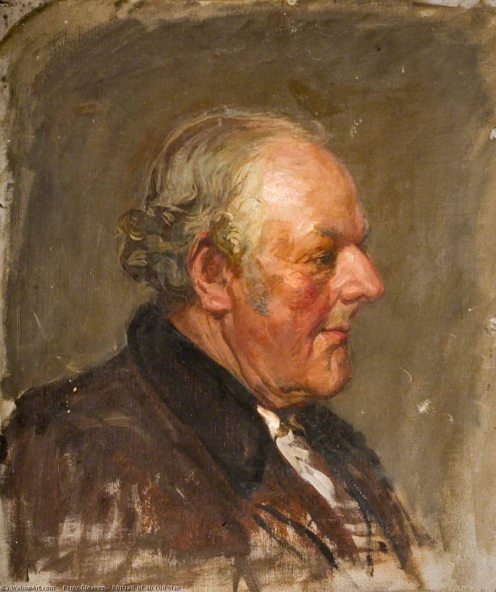 Portrait Of An Old Man — Percy Gleaves