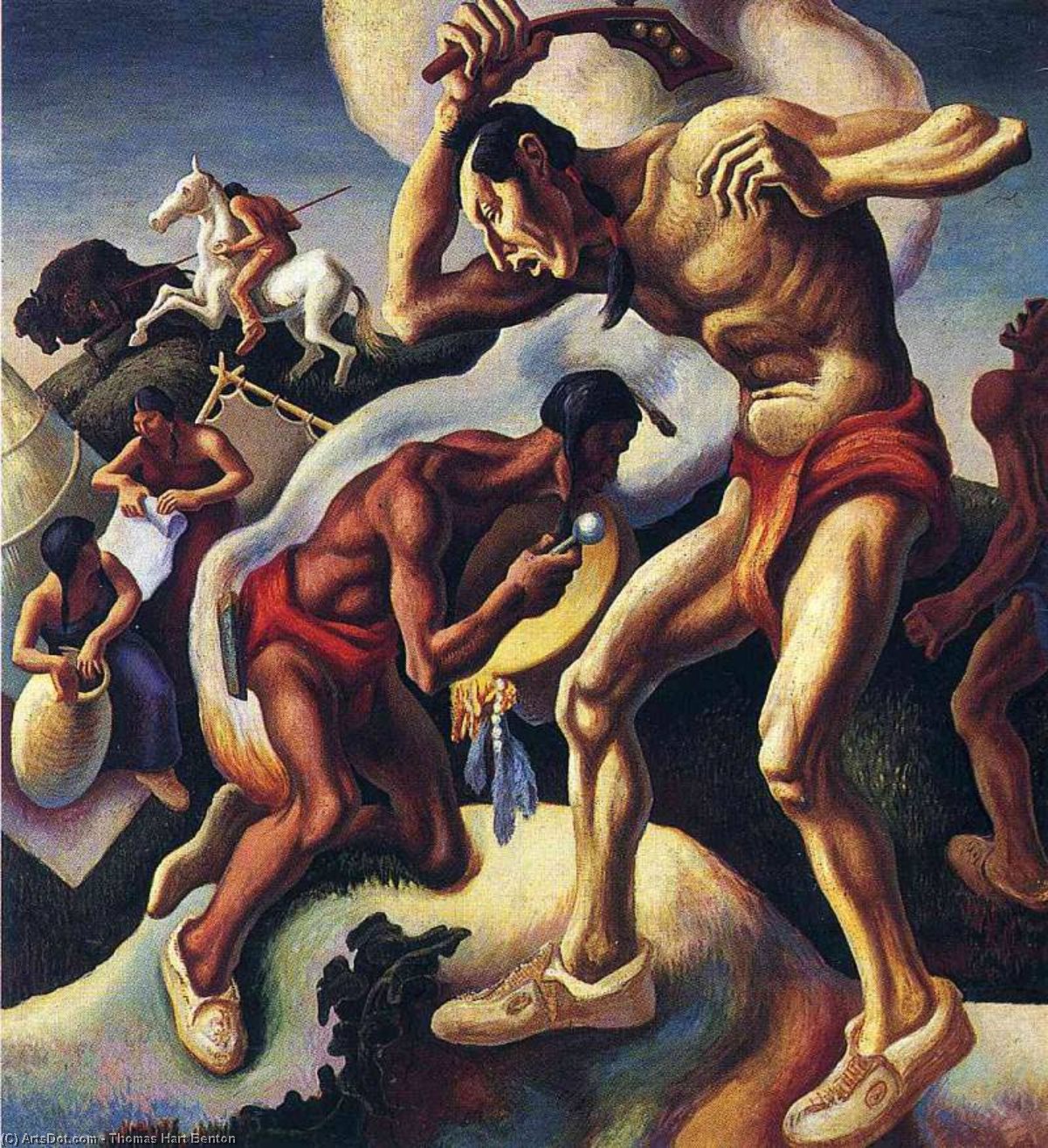 Indian Arts — Томас Харт Бентон