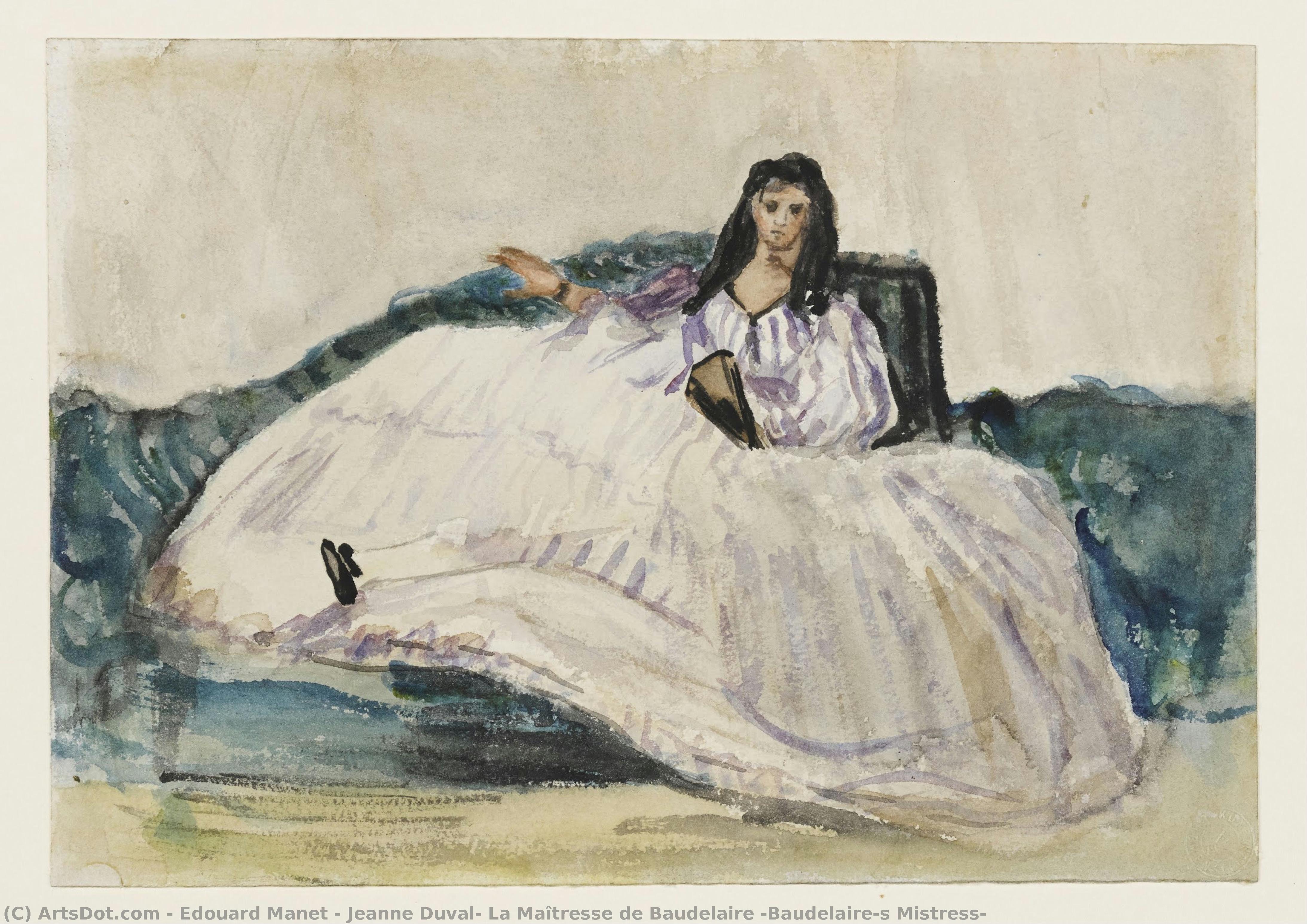 Jeanne Duval: La Maîtresse De Baudelaire — Édouard Manet