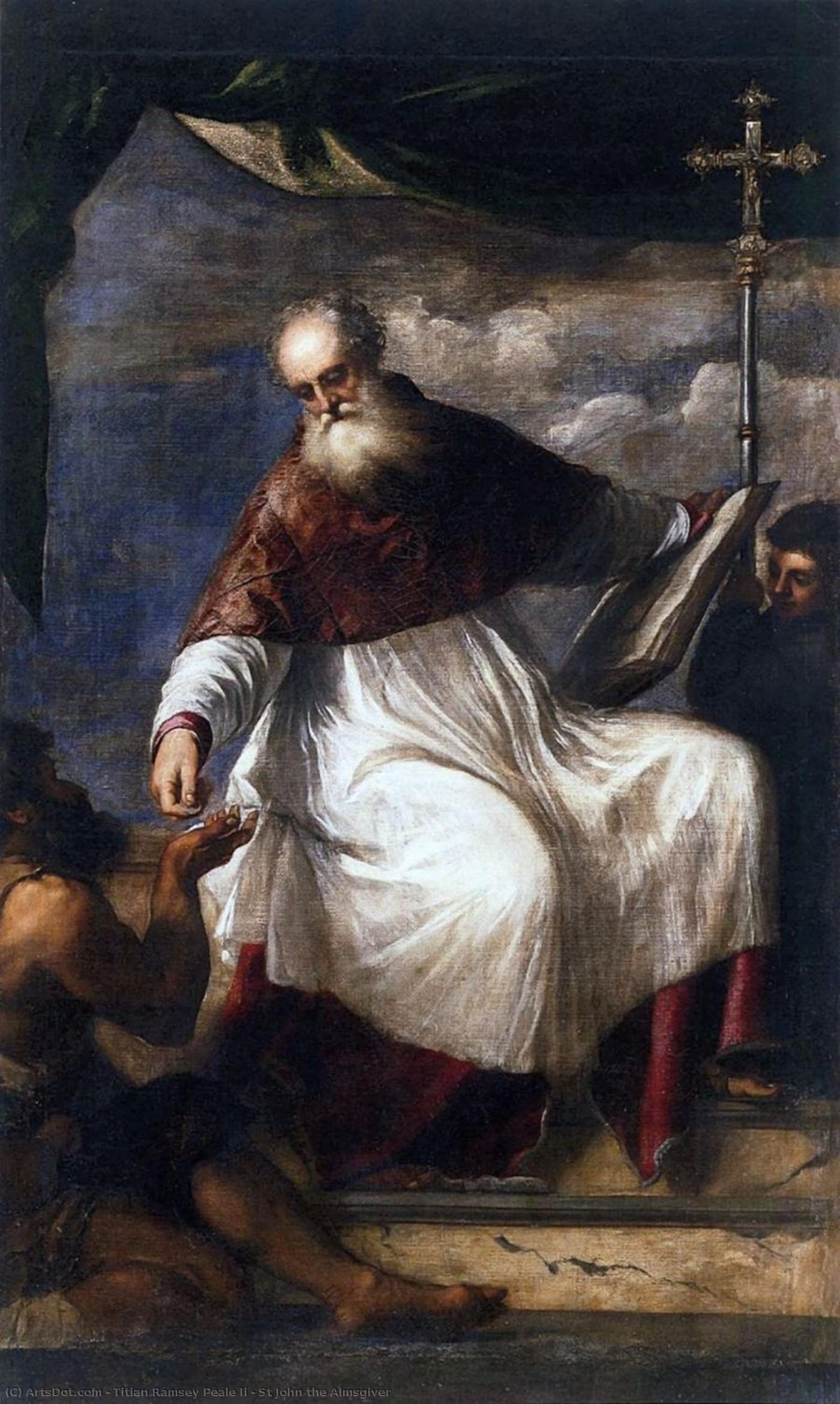St John The Almsgiver — Titian Ramsay Peale Ii