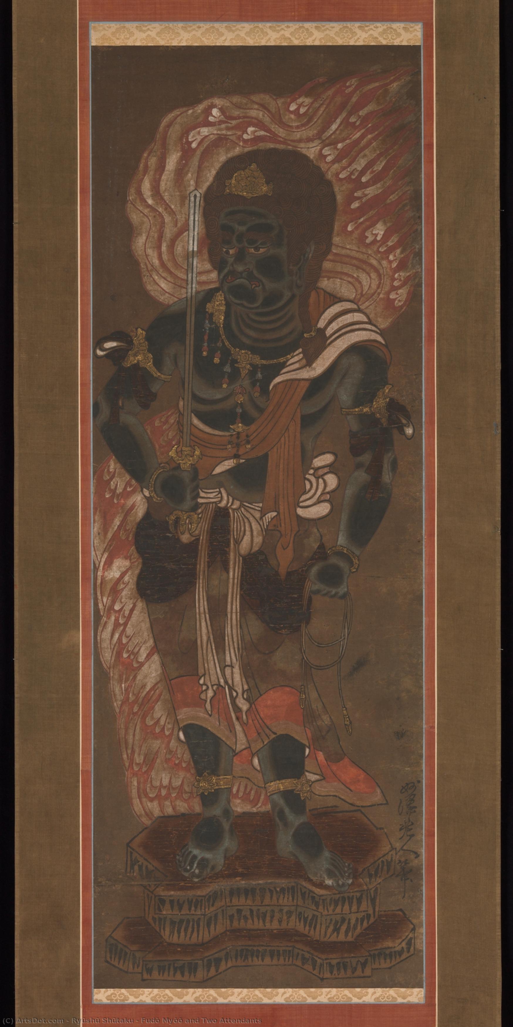 Fudō Myōō And Two Attendants — Ryūshū Shūtaku