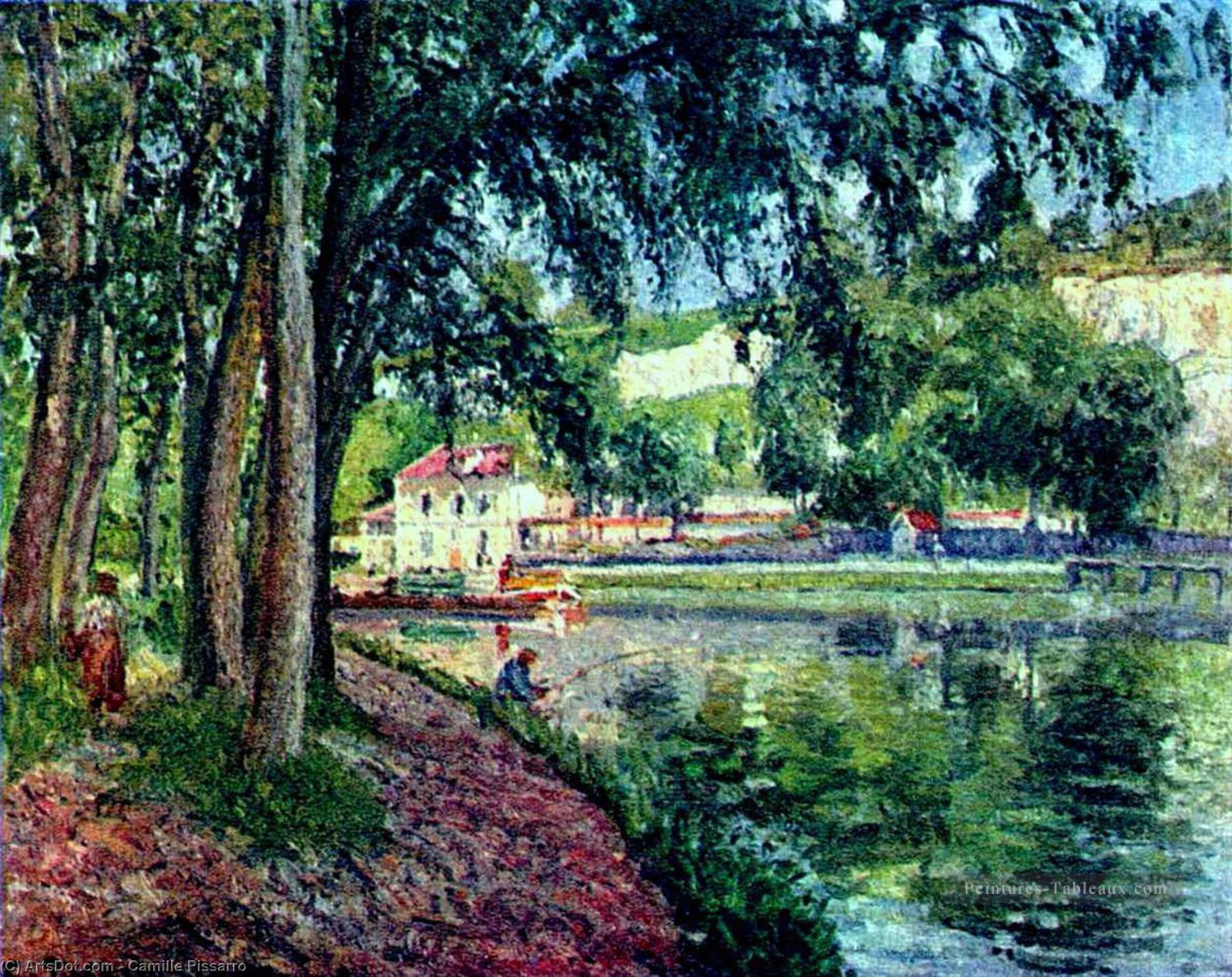 Summer Fishing — Camille Pissarro