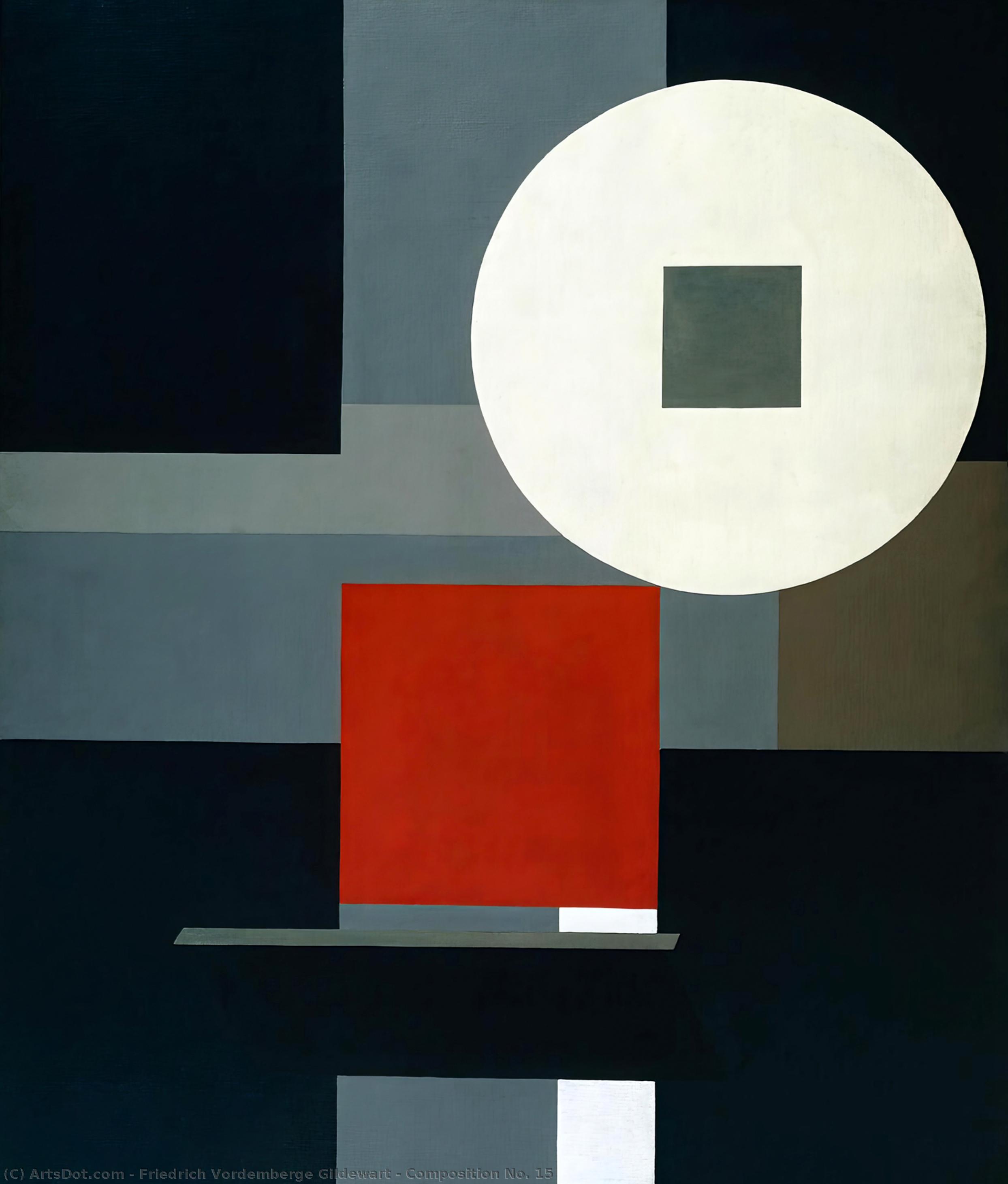 Composition No. 15 — Friedrich Vordemberge Gildewart