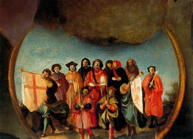 Madonna And Child With St. Anne And The Saints — Jacopo Carucci