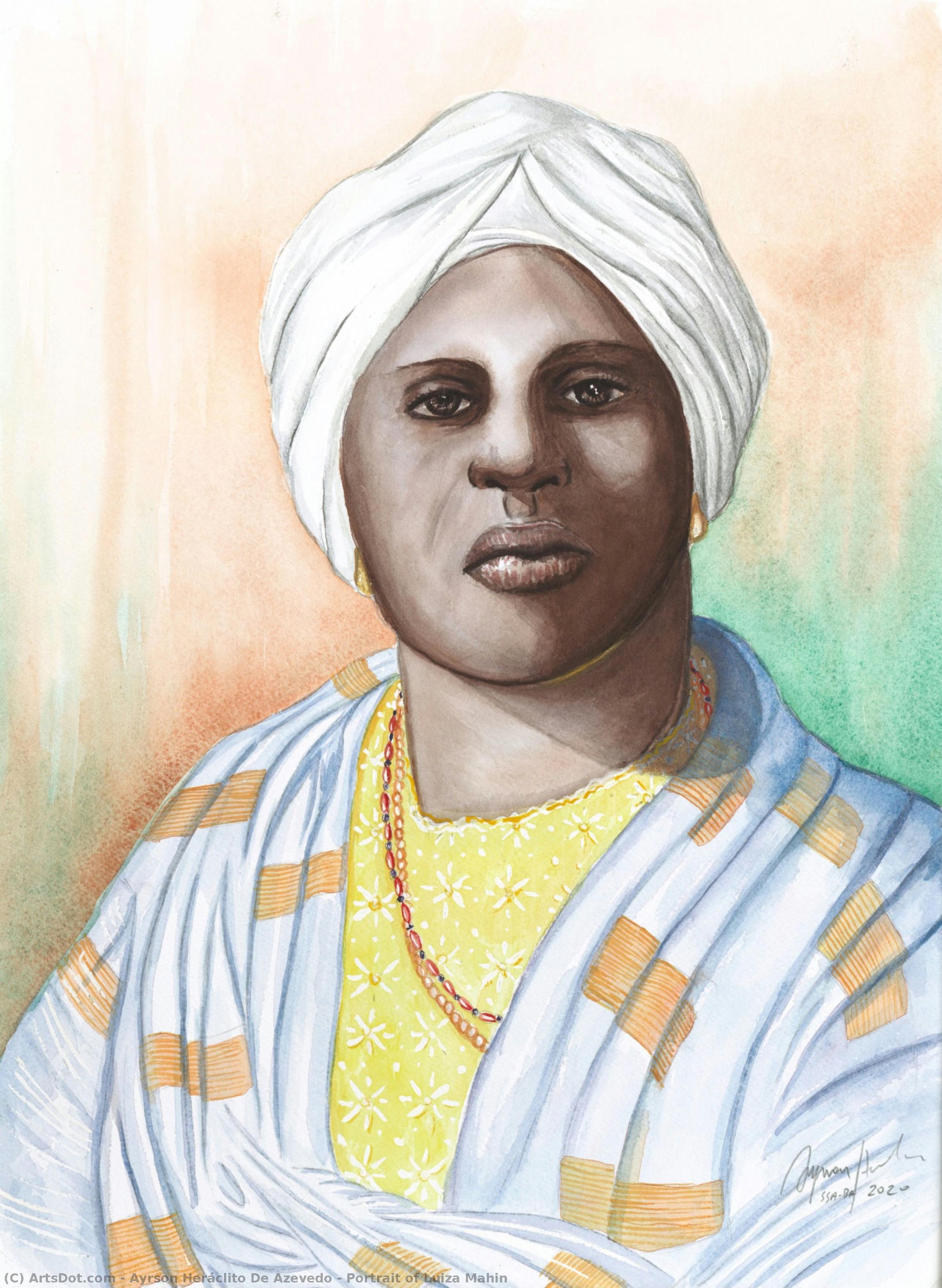 Portrait Of Luiza Mahin — Ayrson Heráclito De Azevedo