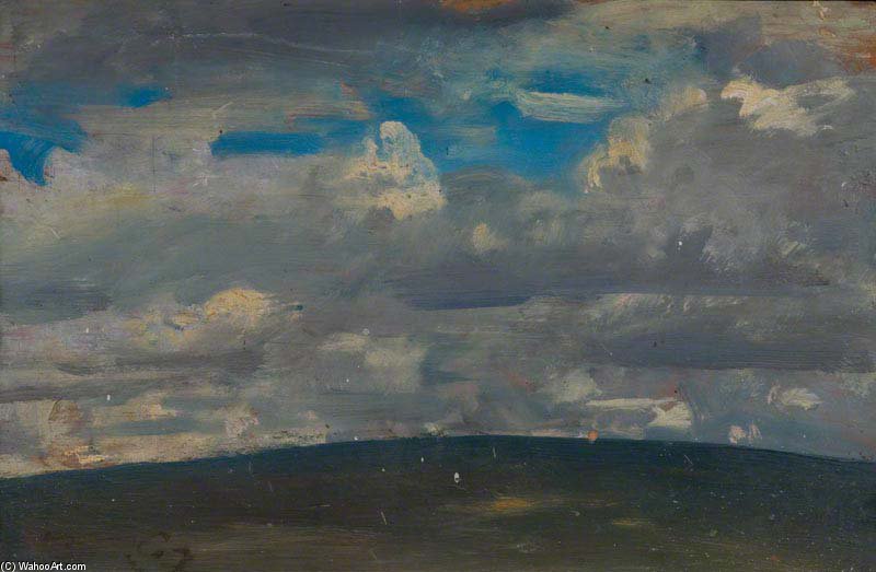 Clouds On Exmoor — Sir Alfred James Munnings