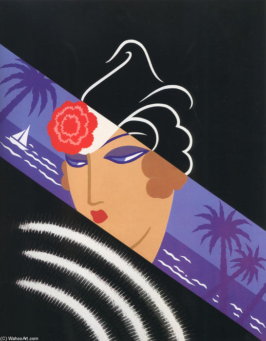 Winter Resorts — Erté
