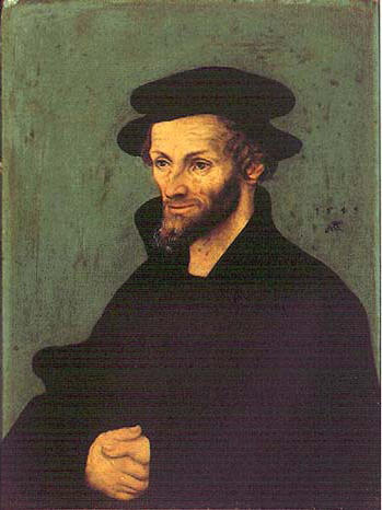 Portraits Of Philipp Melanchthon — Lucas Cranach The Elder