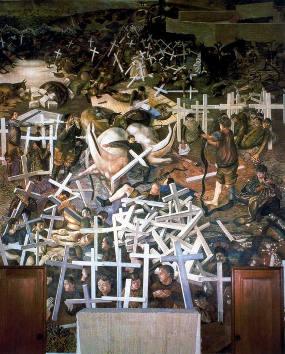 The Resurrection Of Soldiers — Sir Stanley Spencer