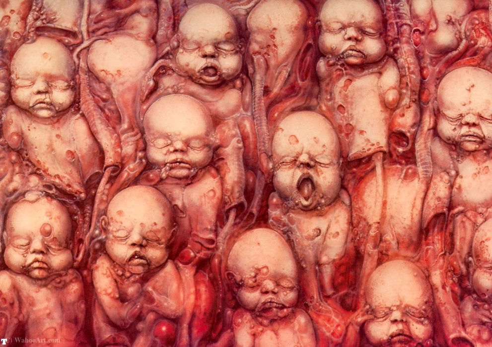 Hr Giger Landscape Xiv — Hans Ruedi Giger