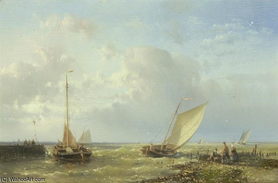 Fishing Vessels In Choppy Waters — Abraham Hulk Senior