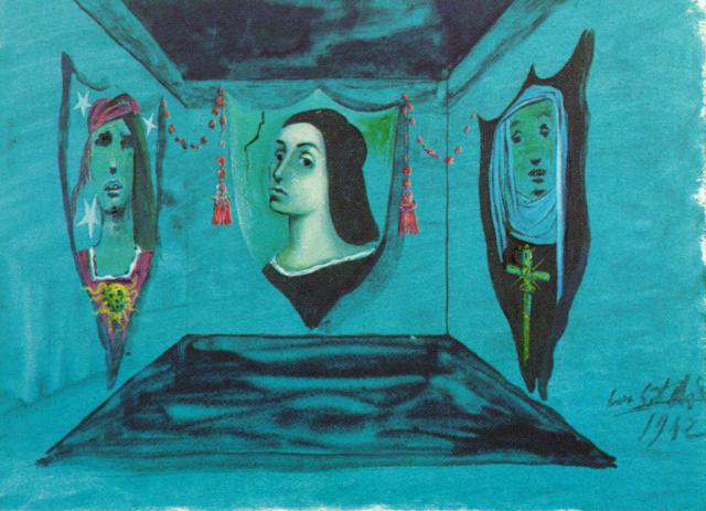 Design Für Die Ausstattung Des 'romeo Und Julia', 1942 — Salvador Dalí