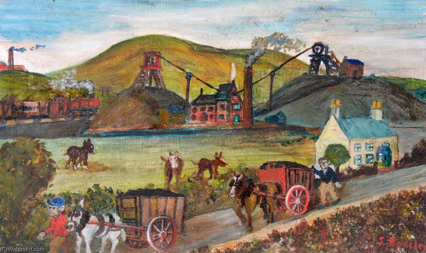 Little Mountain – Ewloe Collieries, 1871 — James Bentley