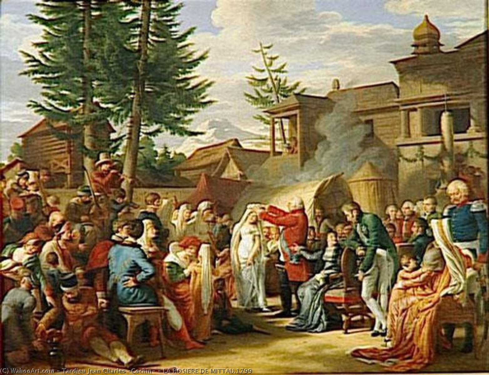 La Rosiere De Mittau.1799 — Tardieu Jean Charles (cochin)