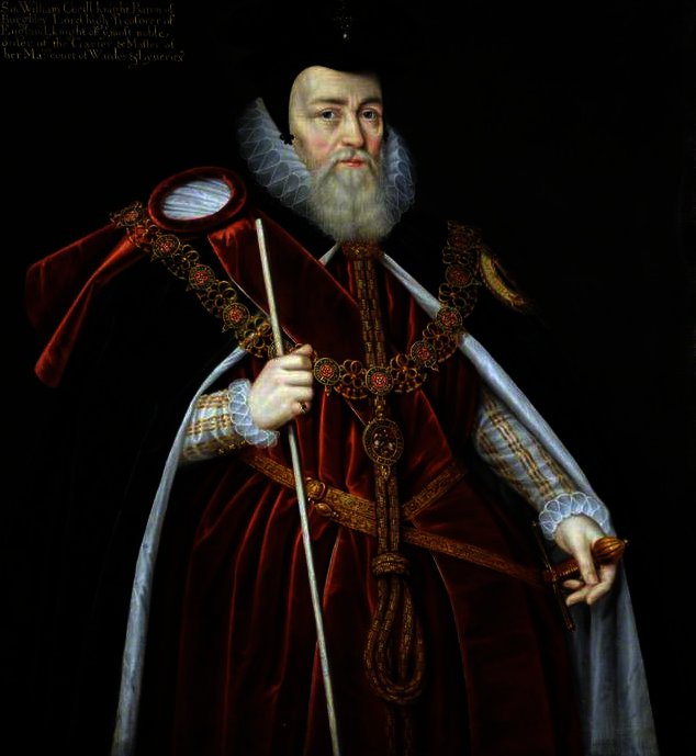William Cecil, 1st Baron Burghley — Marcus The Younger Gheeraerts