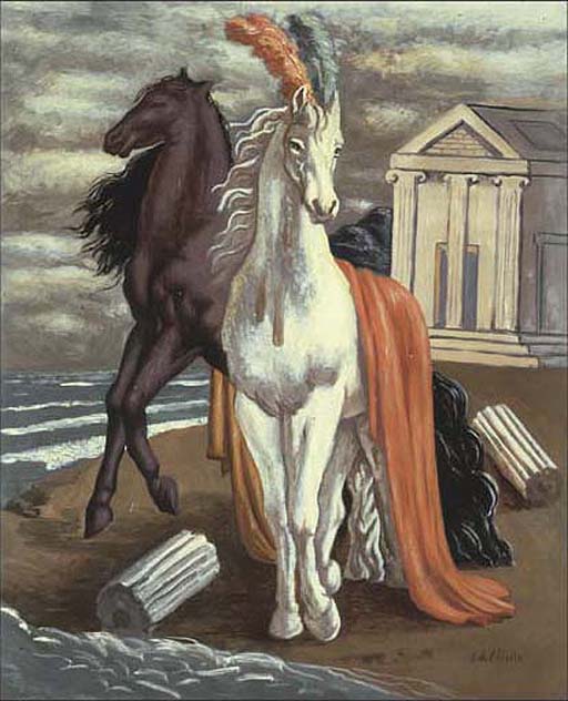 The Horses Of Agamennon — Giorgio De Chirico
