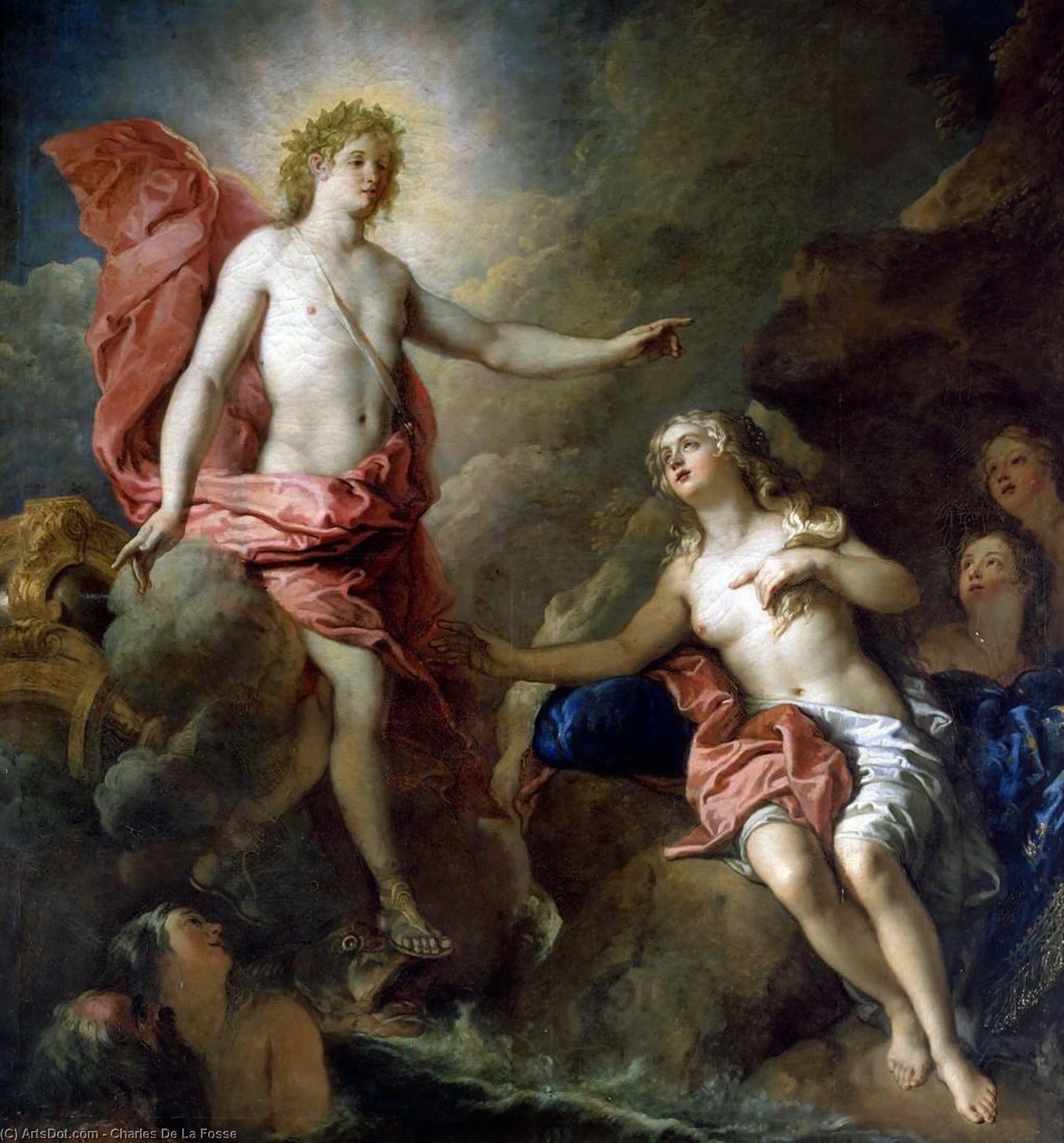 Apollo And Thetis — Charles De La Fosse