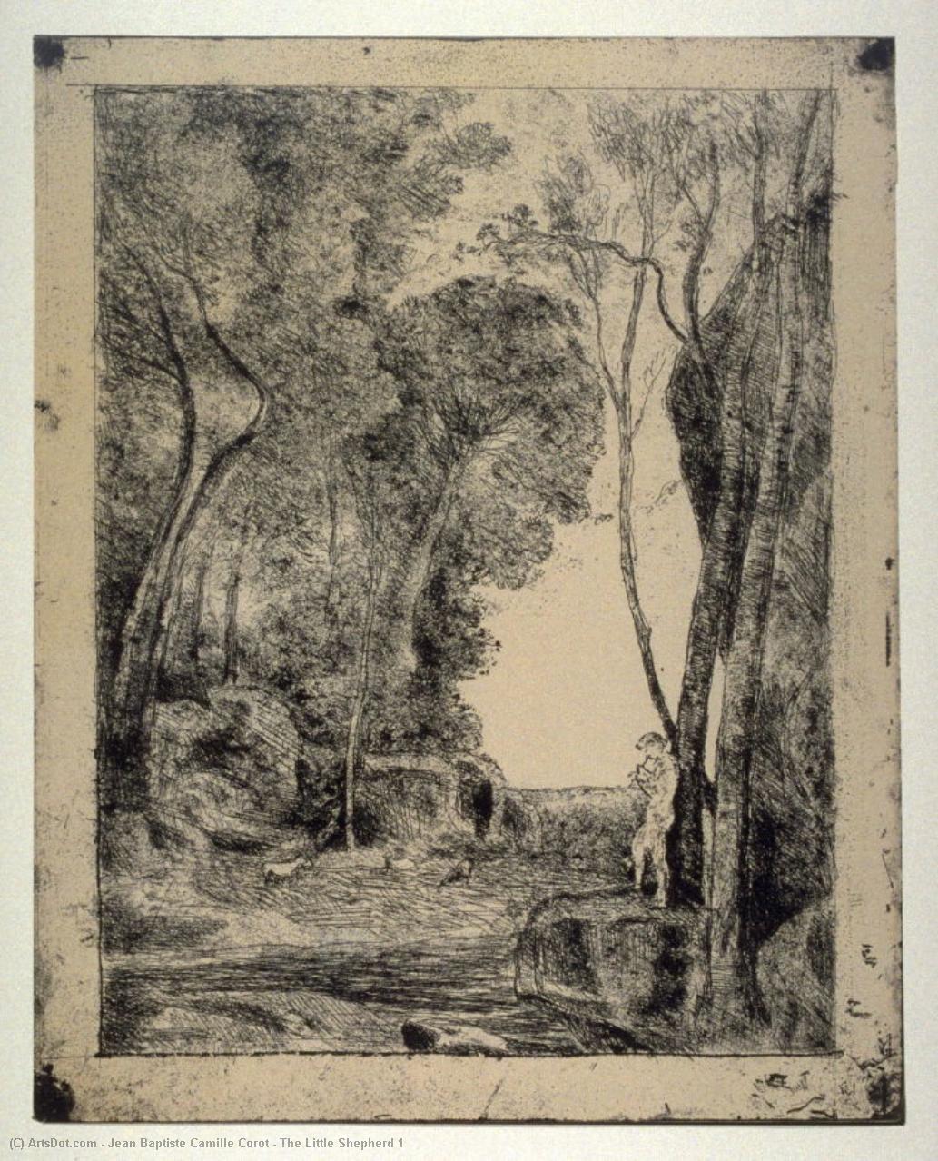 The Little Shepherd 1 — Jean-baptiste-camille Corot