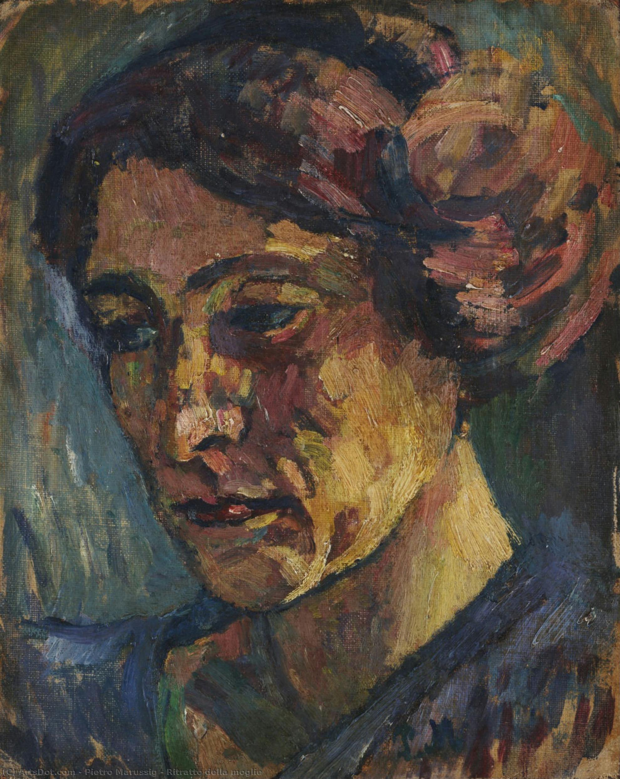 Ritratto Della Moglie — Pietro Marussig