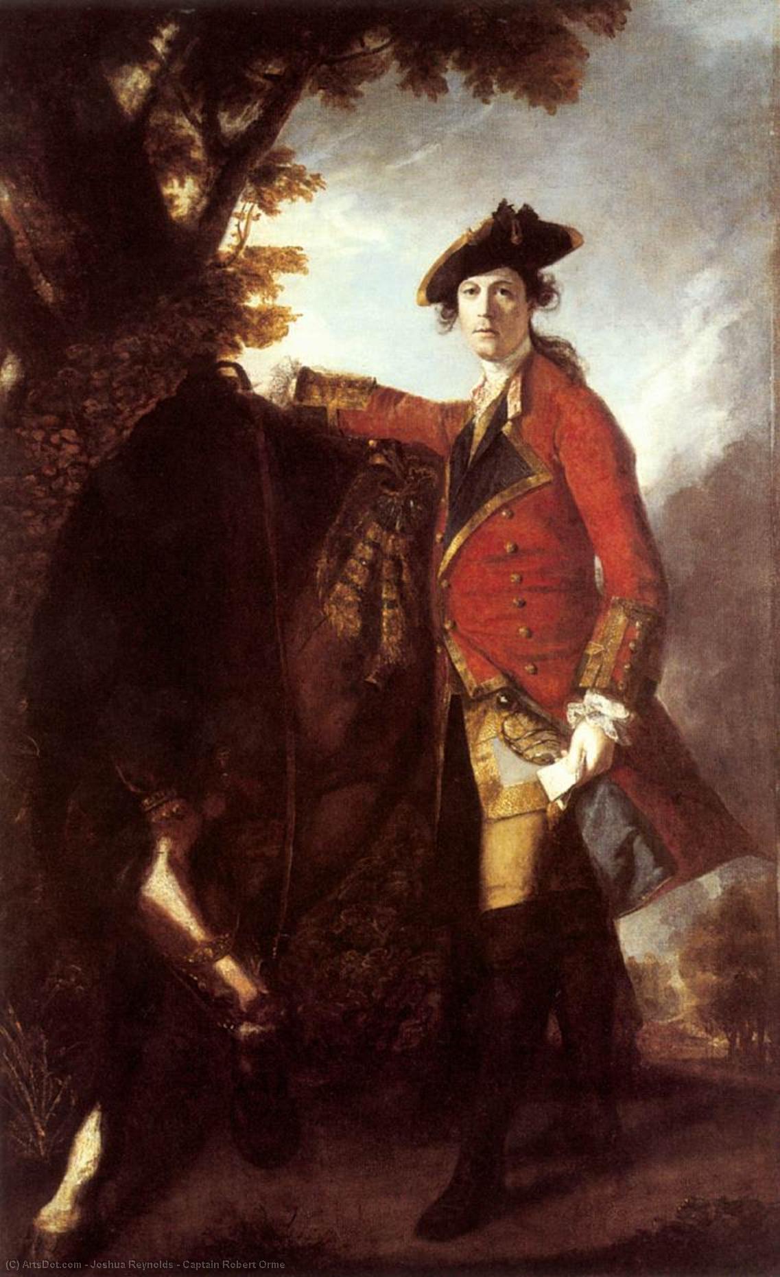 Captain Robert Orme — Sir Joshua Reynolds